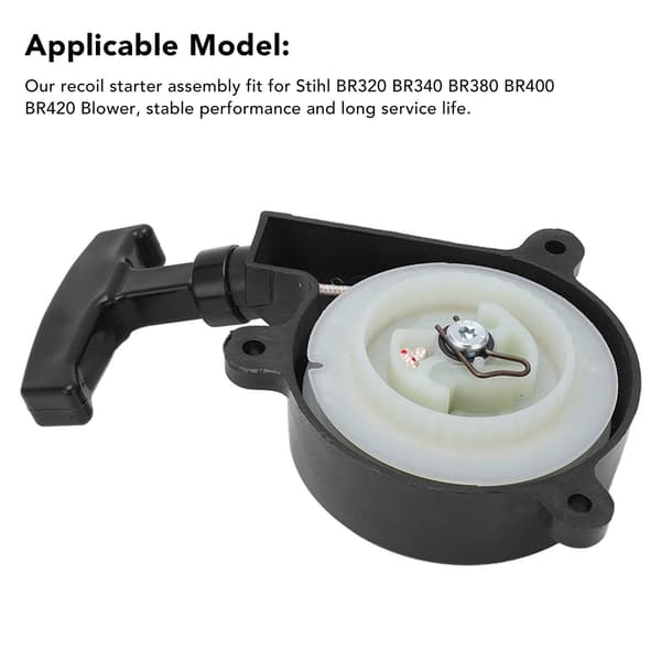Tilbageføringsstarter-samling 4203 190 0405 til Stihl BR320 BR340 BR380 BR400 BR420 Blæser