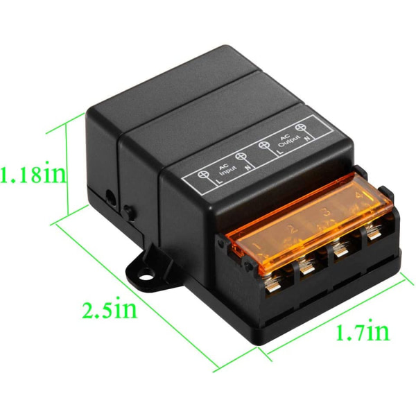 Commutateur à distans sans fil, commutateurs AC 110V / 220V /