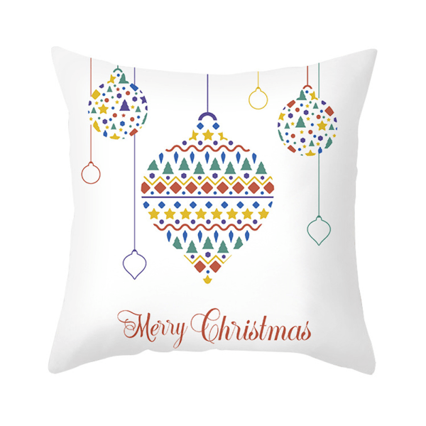 Decorative Pillowcase Cushion Cover for Sofa Couch Christmas