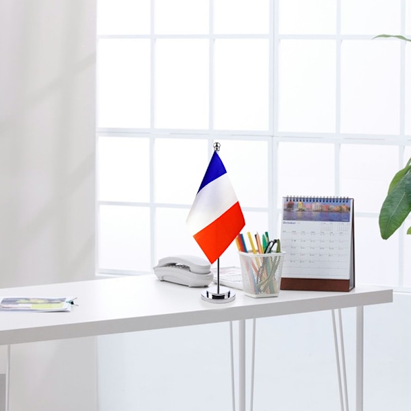 Bordsflagga, enpolig liten flagga bordsflagga, bordsdekorationer