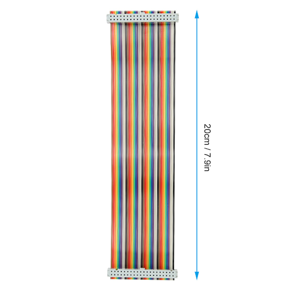 5 st GPIO-kabel för Raspberry Pi Hon till Hon Trådlinje Datortillbehör 20 cm Hon till Hon