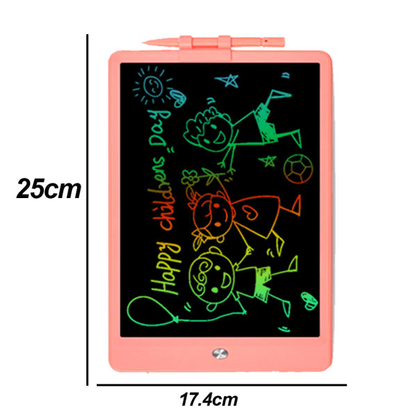Lasten piirustustaulu värillinen LCD-kirjoitustaulu