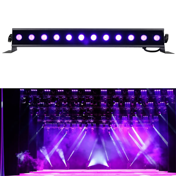 Dmx512-styrda LED-ljusramper, vattentät scenbelysning för oavbruten prestanda, aluminiumlegering säkerställer hållbarhet & värmeavledning,
