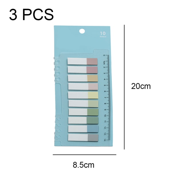 Sticky Tabs Sidemarkører Sticky Index Tabs,Transparent Sticky No