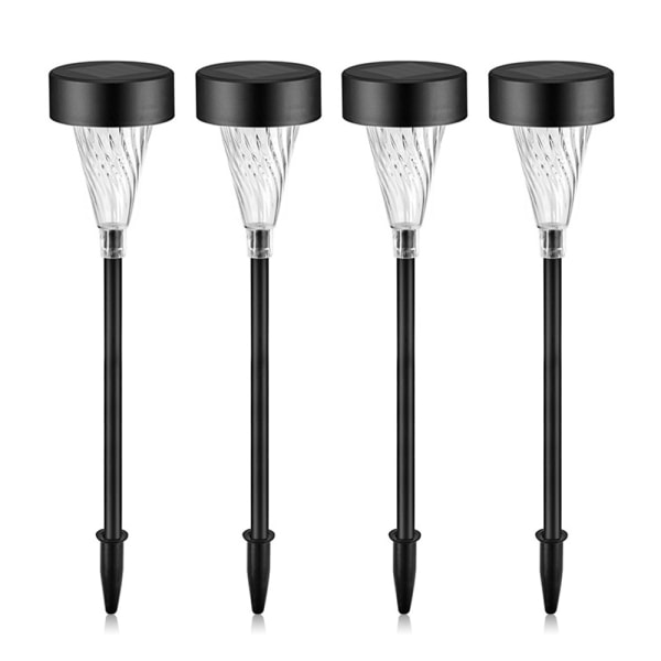 4 st paraplyformade solcellslampor för utomhusbruk