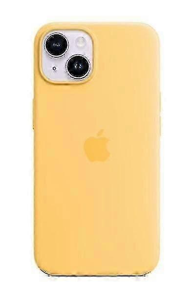 Silicone Case Compatible with iPhone 14 - Soft Touch, Shockproof, Slim Protective Case Sunglow Sunglow