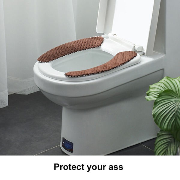 WC-istuinpehmuste, tikkupehmuste, talvinen WC-kansi, kotitalous