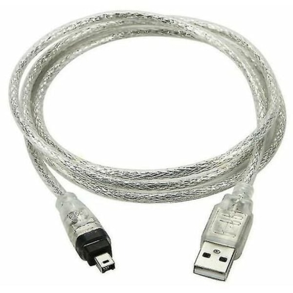 USB hann til Firewire Ieee 1394 4-pin adapterkabel Ilink 1394