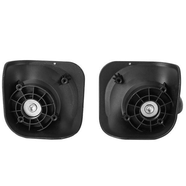 1 Par Svarta Resväskdelar Resväskehjul Ersättning Reparation Swivel Caster