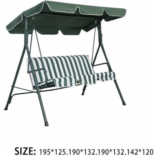 Swing Canopy Replacement Canopy för Swing Swing Vattentät