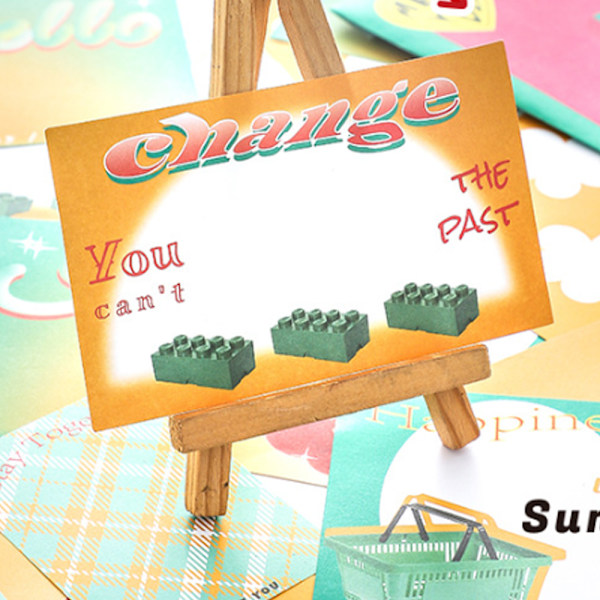 Farvet Scrapbooking Mønstret Papir 50 Ark - Scrapbog