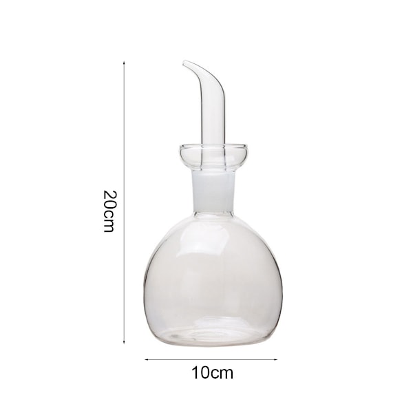 Olivolja dispenser oljeflaska glas droppar inte flaskpip