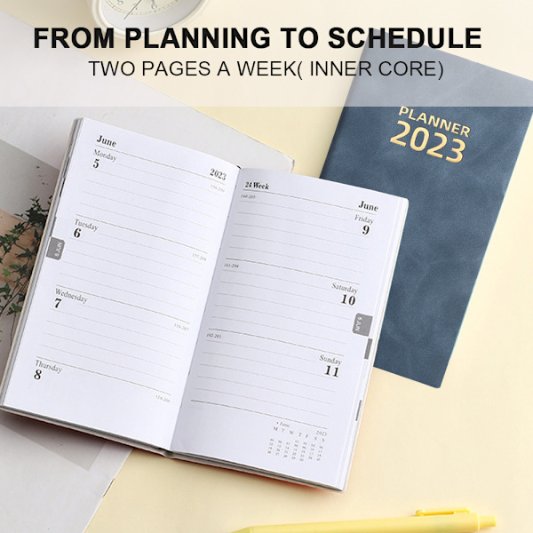 Planerare 2023 - 12 månaders planerare från januari till december 2023