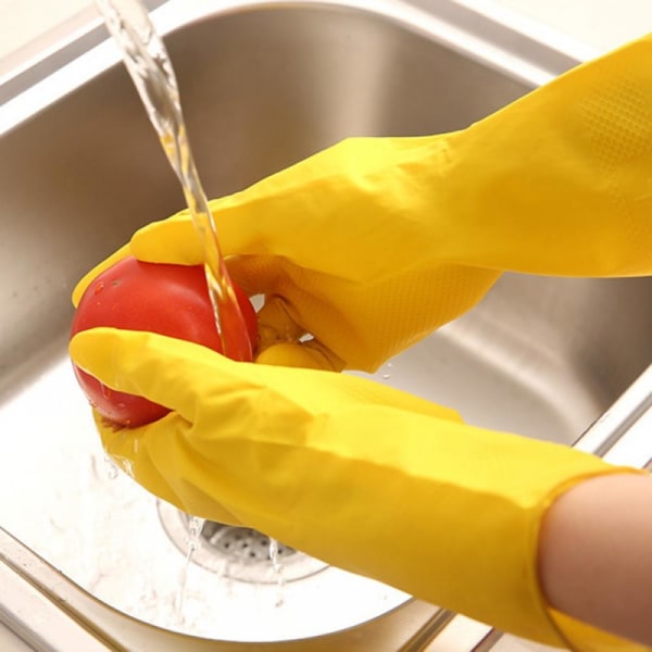 6 par oppvaskhansker – Gjenbrukbare kjøkkenhusholdning