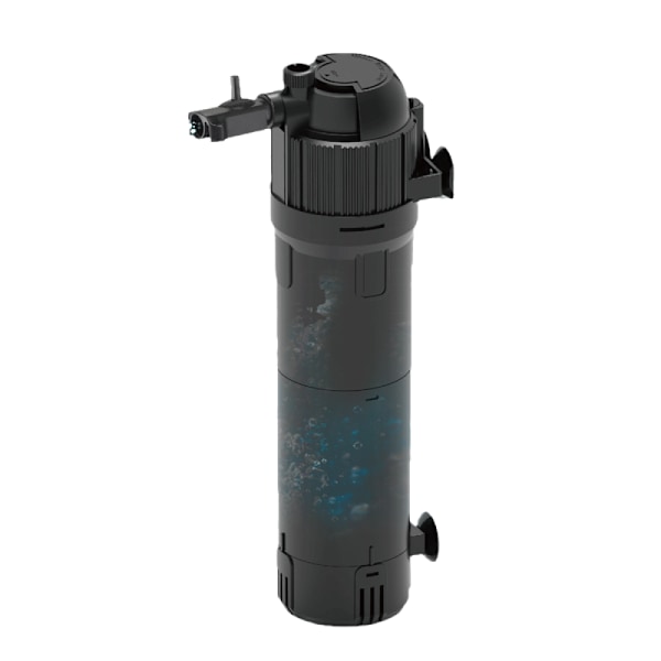 BAITAI Internt Akvariefilter, Akvariefilter med UV-sterilisator Förvandlar Grönt Vatten till Klart, Multiläge (Luftning/Regnfall, etc) Filterpump för