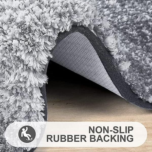 Luxury Bathroom Mat 41x61, Extra Soft and Absorbent Microfiber Bath Mat, Non-Slip Plush