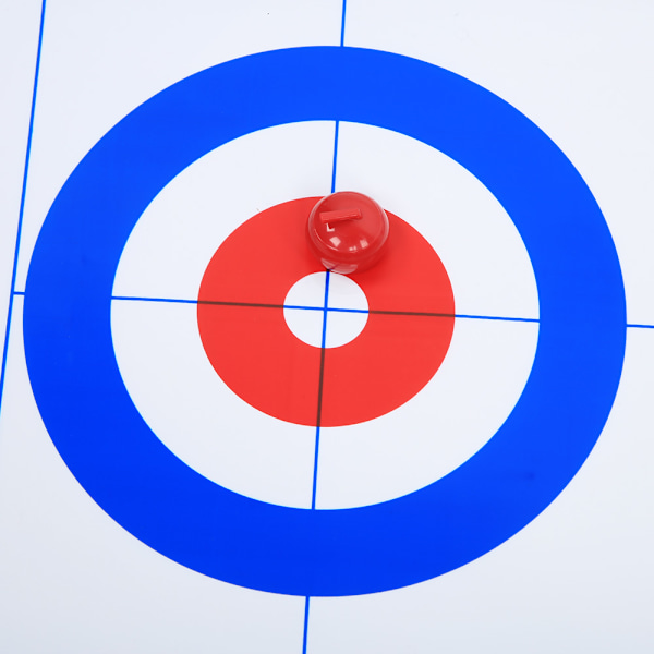 Pedagogisk tävling för alla åldrar, portabelt inomhusspel som förbättrar intellektuell utveckling, mini curling-set för familjen