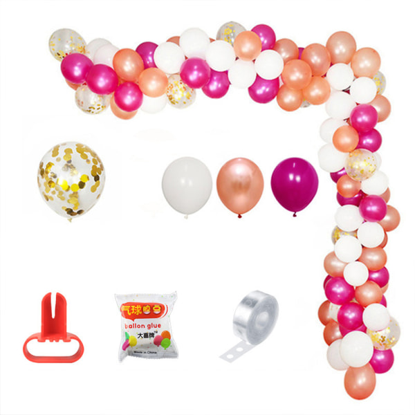 Balloon Garland Arch Kit Gold Confetti Balloons Set for Birthday