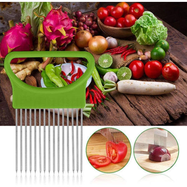 Köksskärare Slicer Tomat Lök Grönsaksskärare Skär