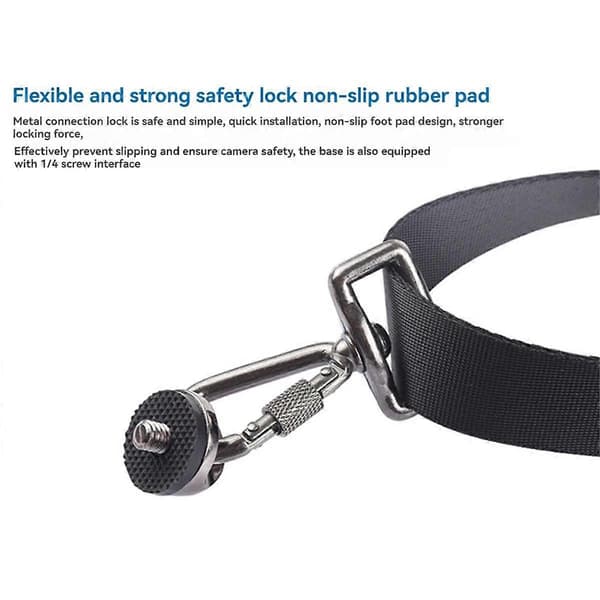 DSLR Camera Dual Shoulder Strap Harness with Quick Release, Soft Padded Relief Foam Adjustable