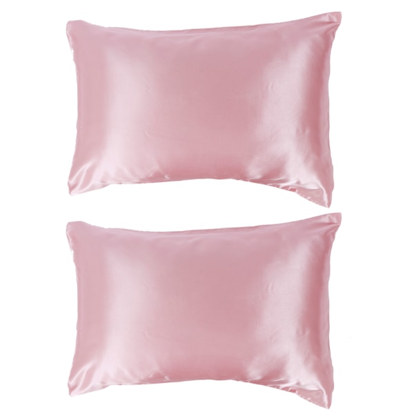 2 kpl 75 x 150D satiinipäällinen pehmeä tyynyliina kirjekuorella suljettu vuodevaatteet ruusu
