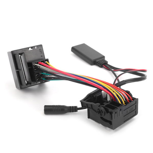Bil Bluetooth 5.0 AUX‑IN Kabel Lydadapter Passer for Citroen C2/ C3/ C4/ C5/ C6 med Mikrofon