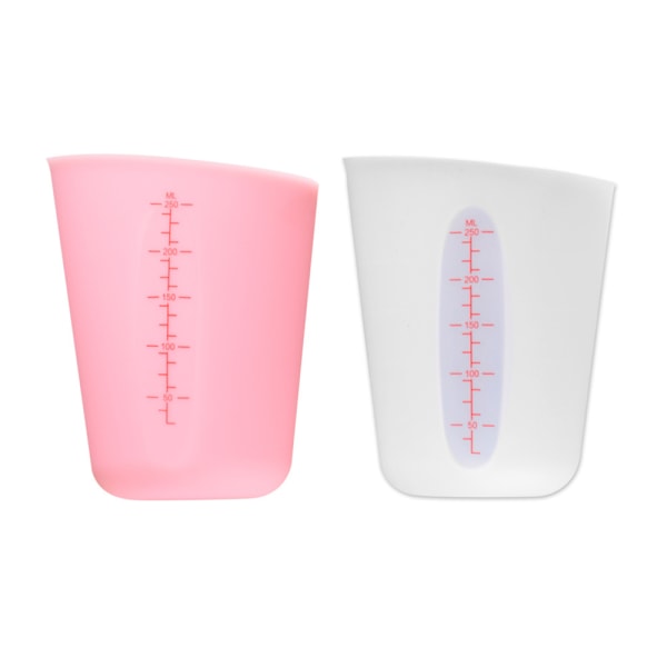 Silicone Flexible Measuring Cups Set for Epoxy Resin, Butter,