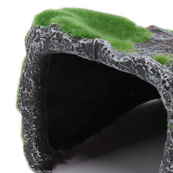 Krybdyr skjulested hule harpiks skildpadde hule soling platform akvarium dekor til gecko edderkopper frøer skildpadder