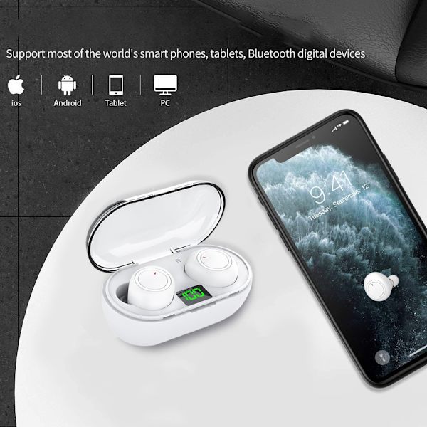 Langattomat Bluetooth-kuulokkeet, Bluetooth 5.3 in-Ear-kuulokkeet,