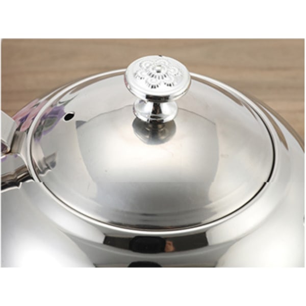 OMGard Tekande med Infuser Løs Te Blad 2 Liter Rustfrit Stål