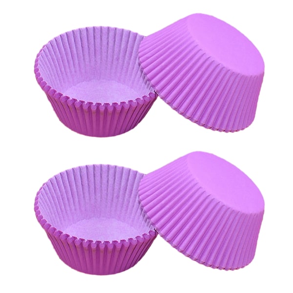 Cupcake-forme - Standard fedtsikret papir muffin bageforme, kagepapirsholdere