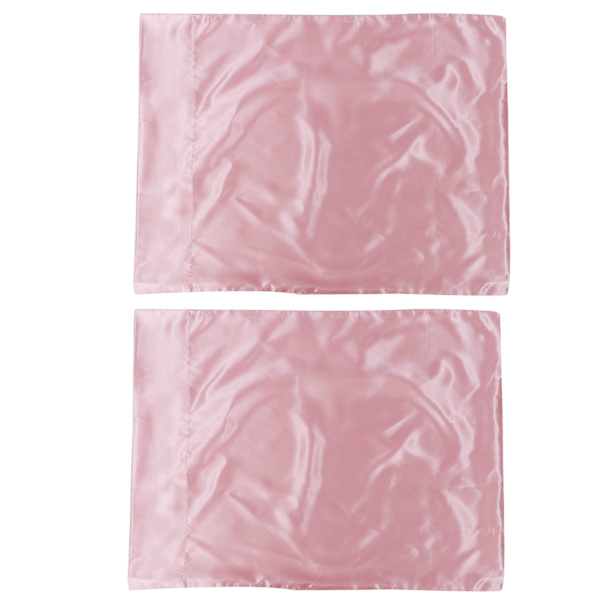 2 kpl 75 x 150D satiinipäällinen pehmeä tyynyliina kirjekuorella suljettu vuodevaatteet ruusu