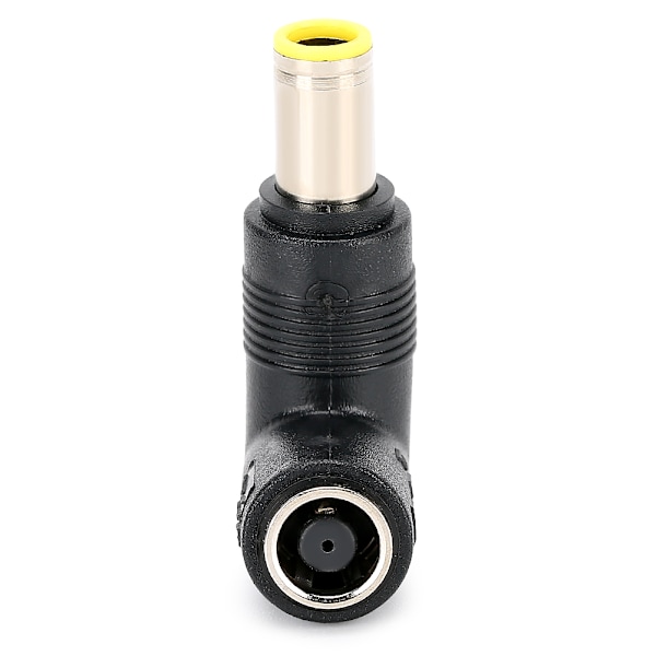 2 st Högervinkel till Armbåge Kontakt Adapter DC 0.3 x 0.2in Konverterare för Lenovo/IBM Laptop