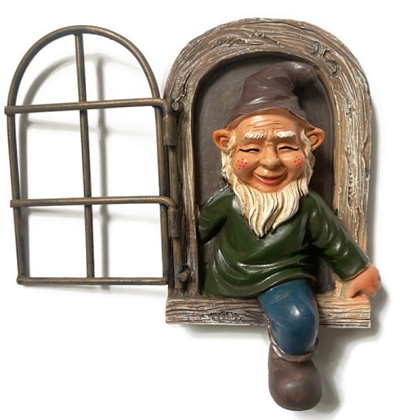 Garden Ornament - Single Window Gnome