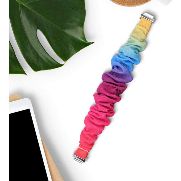 MEFEO Scrunchies yhteensopivat Fitbit Inspire 2 -rannekkeiden/Inspire-rannekkeiden kanssa
