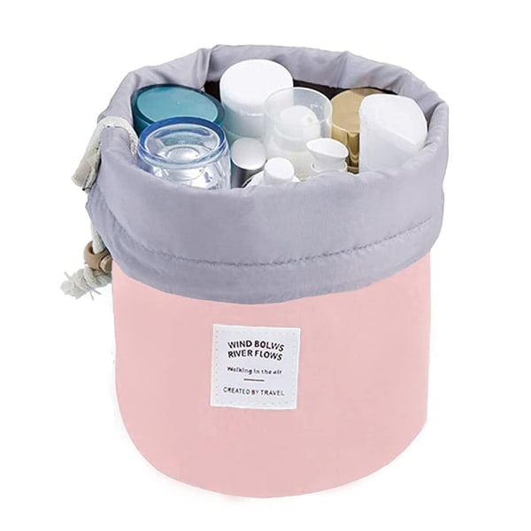 Cosmetic Bags Women Makeup Bags Drawstring Bucket Toiletry Bag