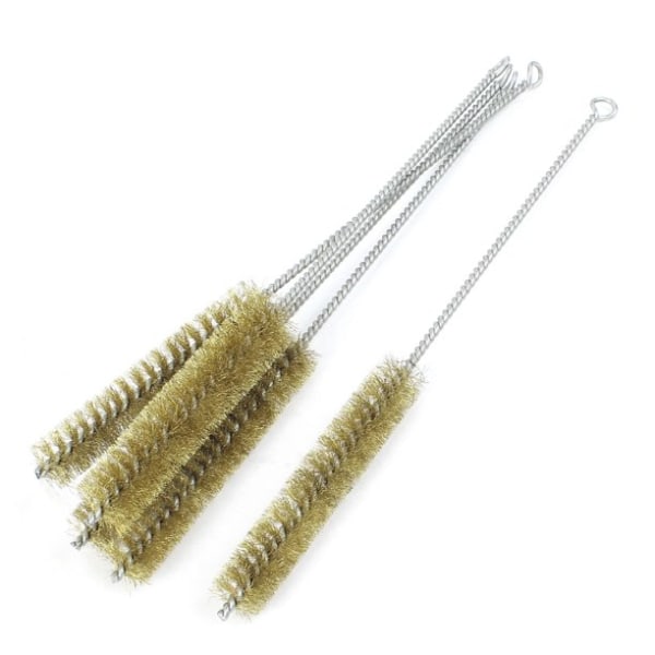 Diameter Rotary Round Brass Wire Pipe Cleaning Brush