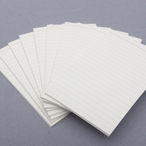Anteckningsblock, anteckningsblock, (7,3\"x4,7\") storlek linjerade sidor,