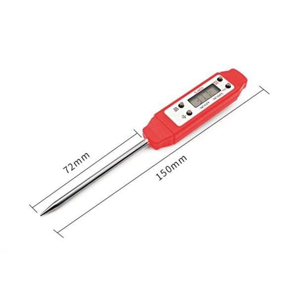 Kötttermometer Vattentät Direktläsning Mattermometer