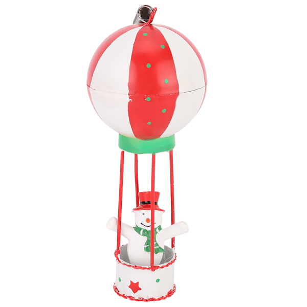 Dekorativa Prydnader i Form av Luftballonger, Hållbar Juldekoration i Glas för Julgransdekoration, Vackra Färger Högkvalitativt Järnmaterial Miljövänligt