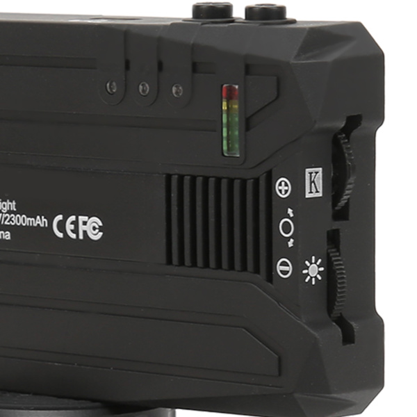 Manbily kamerafyllningsljus MFL‑02 Full Color RGB Video LED-ljus 3000K‑6500K med stativ för videofoton