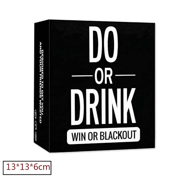 Do or Drink - Juomakorttipeli Juhlapeli Haaste tai Laukaukset Tarot-korttipakka Korttipeli