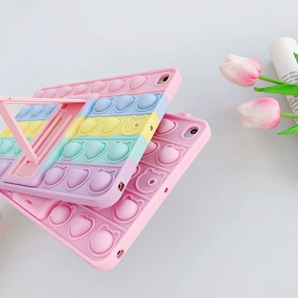 Decompression Bubble Design case iPad mini 4 Stil: Rainbow Heart;