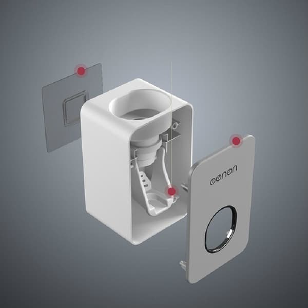 Toothpaste dispenser wall mounted / automatic toothpaste holder /