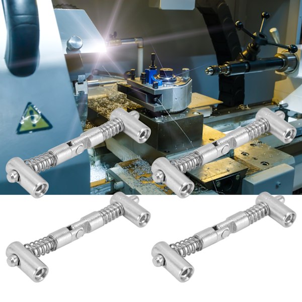 4 stk Profilkoblinger Ankertype Justerbar Vinkel Innvendig Tilkobling EU-Standard 4040 90 Grader