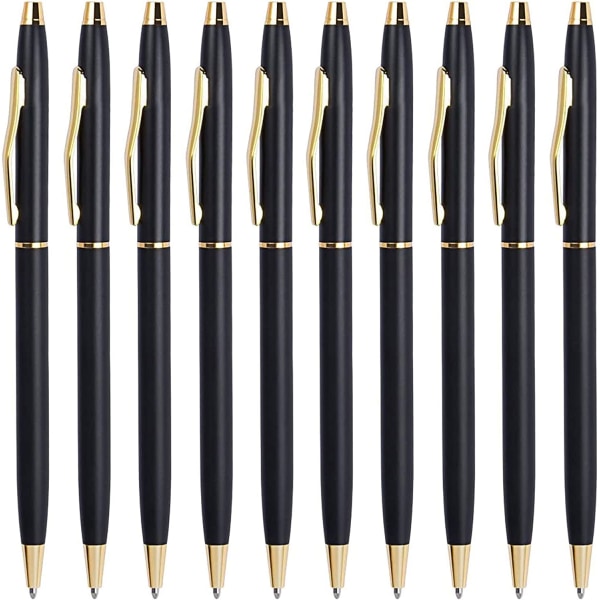 Svarta pennor, Cambond Kulspetspenna Bulk Svart bläck 1,0 mm Medium