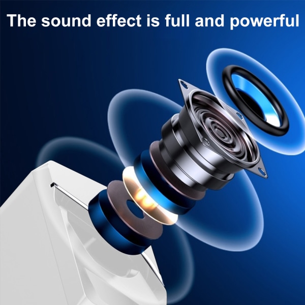 Kablet skrivebords subwoofer for bærbar PC