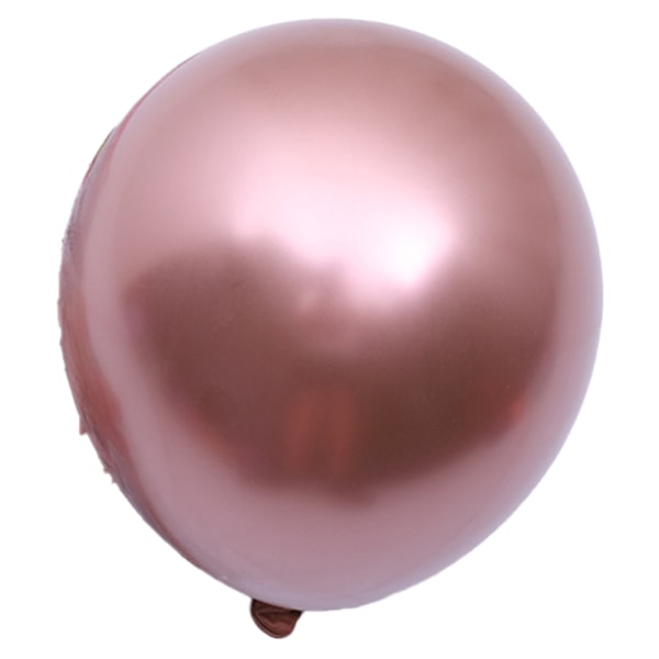 Krom metalliske ballonger 50 stk 12 tommer tykke lateksballonger til