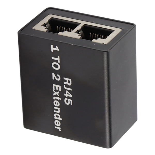 Ethernet Splitter RJ45 Netværksadapter Splitter En til To Splitter