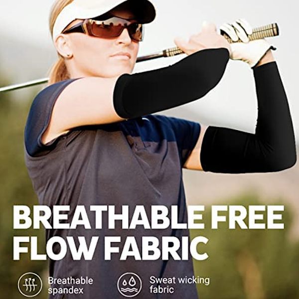 Kylning solärm ärm UV-skydd arm ärmomslag ärm för utomhussporter kylning skydd arm ärm